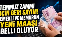 Temmuz zammı için geri sayım! Emekli ve memurun yeni maaşı belli oluyor