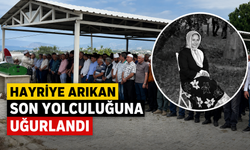 Denizli'deki kazada hayatını kaybeden Hayriye Arıkan son yolculuğuna uğurlandı