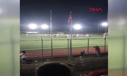 Futbol turnuvasında polis ve esnaf birbirine girdi
