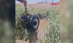 Devrilen traktör baba ve 4 yaşındaki oğlunu ayırdı