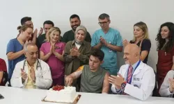 Faciadan kurtulan ALKÜ öğrencisi taburcu oldu