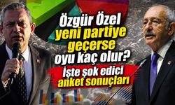 Özgür Özel yeni partiye geçerse oyu kaç olur? İşte şok edici anket sonuçları