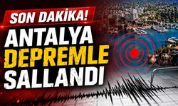 Kaş açıklarında 4,0 büyüklüğünde deprem meydana geldi