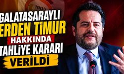 Galatasaraylı Erden Timur hakkında tahliye kararı verildi