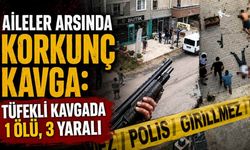 Aileler arsında korkunç kavga: Tüfekli kavgada 1 ölü, 3 yaralı