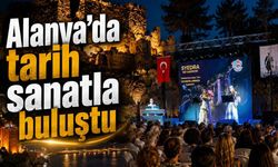 Alanya'da tarih sanatla buluştu