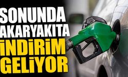 Sonunda akaryakıta indirim geliyor