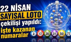 22 Nisan Sayısal Loto çekilişi yapıldı: İşte kazanan numaralar