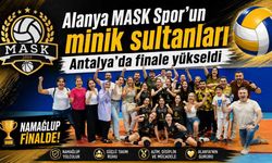 Alanya MASK Spor’un minik sultanları Antalya’da finale yükseldi