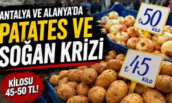 Antalya ve Alanya'da patates ve soğan krizi