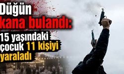 Denizli'de düğün kana bulandı: 15 yaşındaki çocuk 11 kişiyi yaraladı