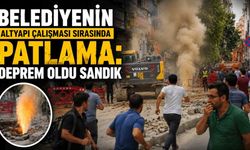 Kahramanmaraş'ta altyapı çalışmasında doğalgaz hattı patladı, vatandaşlar sokağa çıktı