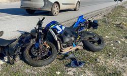 Alanya'da motosikletler kafa kafaya girdi: Yaralılar var