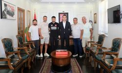 Kaymakam Öztürk’ten Milli Sporcu Hüseyin Dolu’ya tam destek