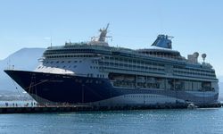Alanya'ya "Marella Discovery" kruvaziyeriyle 1767 turist geldi