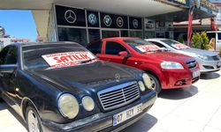 Kredi daralması Alanya'da ikinci el araç piyasasını vurdu