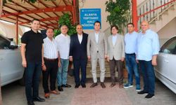 Kaymakam Öztürk’ten Alanya Hali’ne ziyaret