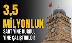 Antalya'da 3,6 milyonluk tarihi saat yeniden çalıştırıldı