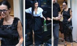 Paris'te görüntülenen Demi Moore'un cildindeki değişim