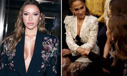 Hadise ve Jennifer Lopez Paris Moda Haftası'nda buluştu
