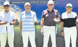 Bodrum'daki golf turnuvasında Gross şampiyonu Mümin Saka