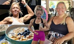 31 kilo veren 47 yaşındaki anne vücut geliştirmede ikinci
