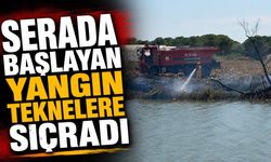Serik'te sera yangını tekne ve tarım alanlarına sıçradı