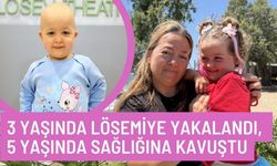 Üç yaşında lösemiye yakalanan Erva sağlığına kavuştu