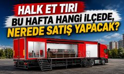 Antalya Mobil Halk Et tırı bu hafta 5 ilçede satış yapacak