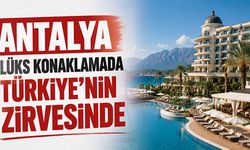 Beş yıldızlı yatak kapasitesinin yüzde 58'i Antalya'da