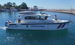 Side açıklarında jandarma asayiş botu mesaide