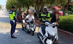 Antalya'daki motosiklet denetimlerinde 410 sürücüye ceza