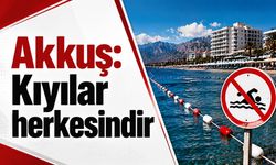 Konyaaltı'nda şamandıra uyarısı: Kıyılar herkesindir