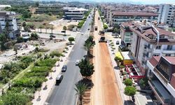 Kestel isa küçülmez caddesi'nde çalışmalar etap etap sürüyor