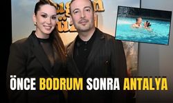 Oğuzhan Koç ve Hazal Subaşı'nın Antalya tatili