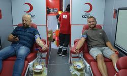 Korkuteli'nde Kızılay'a 4 günde 392 ünite kan bağışlandı