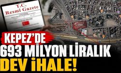 Kepez'de 693 milyon liralık dev vakıf arazisi ihalesi