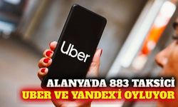 Alanya'da 883 taksici UBER ve Yandex için sandıkta