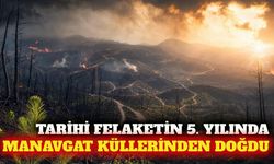 Manavgat yangınının 5. yılında 60 bin hektar alan yeşerdi