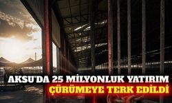 Aksu'da 25 milyon liralık pazar yeri çürümeye terk edildi