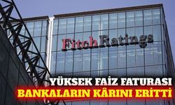 Fitch: Yüksek faizler Türk bankalarının kârlılığını düşürdü