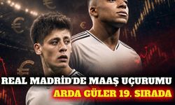 Real Madrid maaşları sızdırıldı: Arda Güler 19. sırada