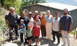 Alanya belediyesi ve hayırsever desteğiyle ihtiyaç sahibi aileye konteyner ev