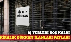 Ticari gayrimenkulde kiralık dükkan ilanları artıyor