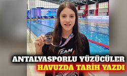 Antalyaspor yüzme takımı Samsun'dan madalyalarla döndü