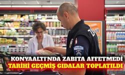Konyaaltı'nda tarihi geçmiş gıda ürünleri imha edildi