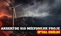 Akseki'de 910 milyon liralık enerji projesi iptal edildi