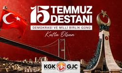 KGK'dan 15 Temmuz mesajı: "Unutmadık, unutturmayacağız"