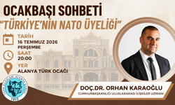 Alanya Türk Ocağı'nda gündem NATO: Uzman isim vatandaşlarla buluşacak