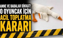 Anne ve babalar dikkat! O oyuncak için acil toplatma kararı